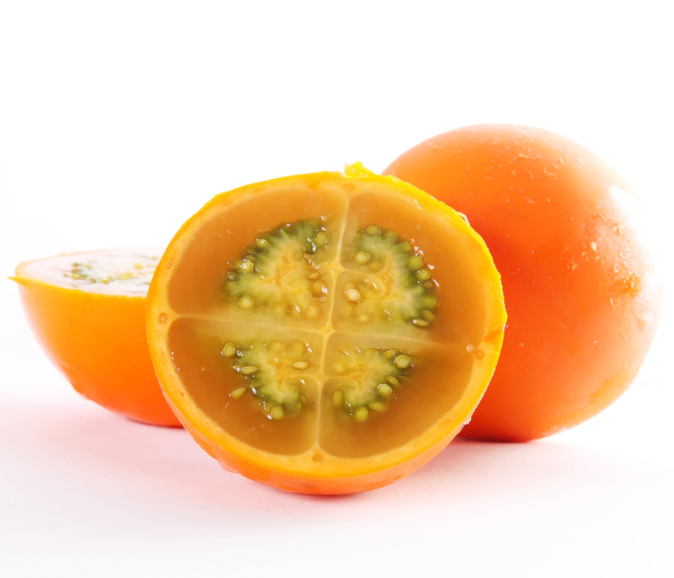 Lulo Andean Flowers And Fruits Of Colombia